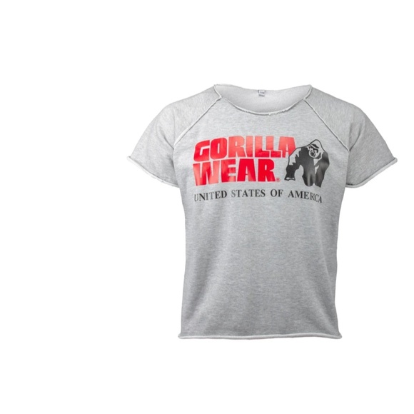 Gorilla Wear Classic Work Out Top Gray Melange - Picture 5 of 7
